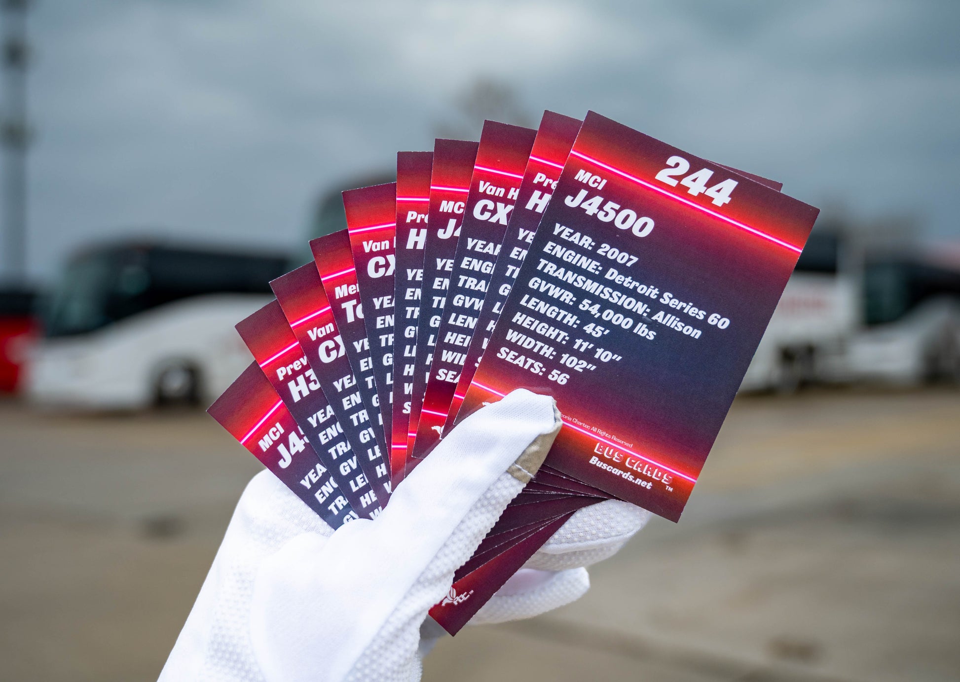 Starter Deck 10 pack – Bus Cards